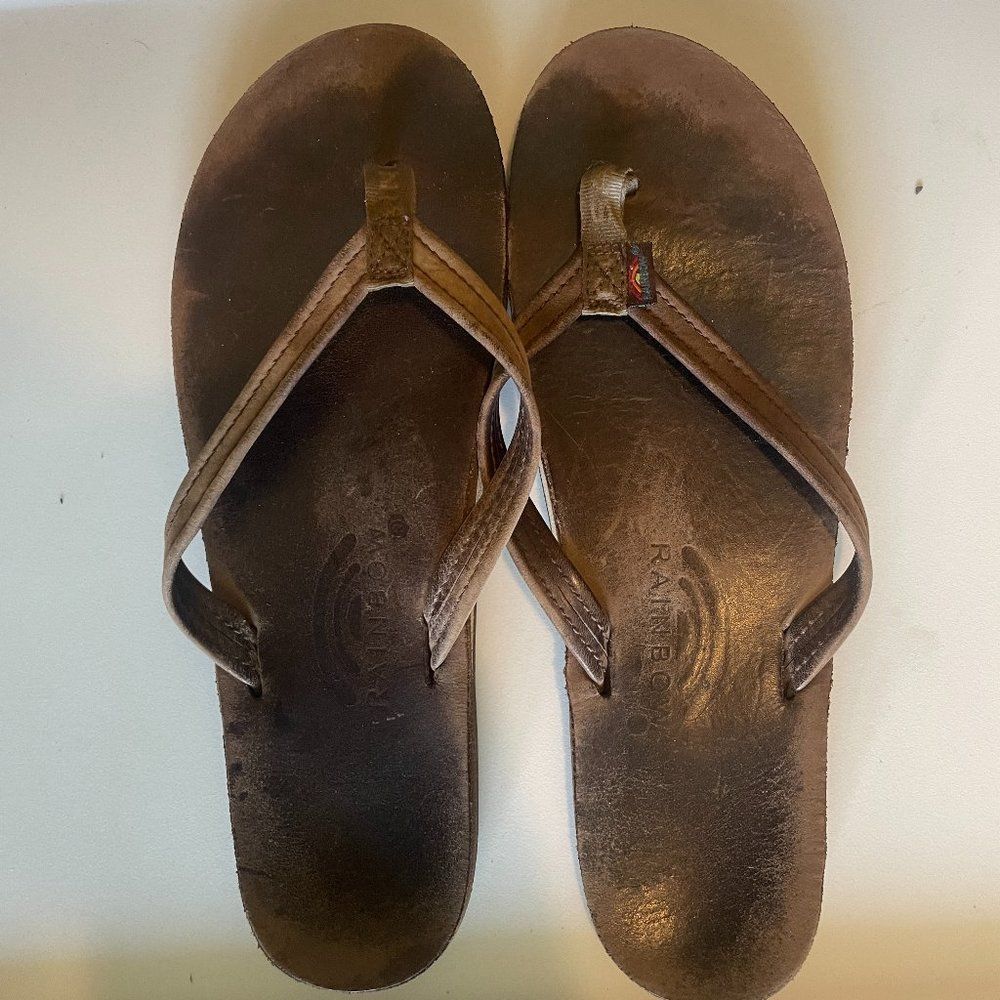 Rainbow Sandals Women's Sandals Flip Flops Size Large
